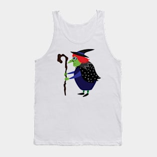 Halloween Scary Witch Tank Top